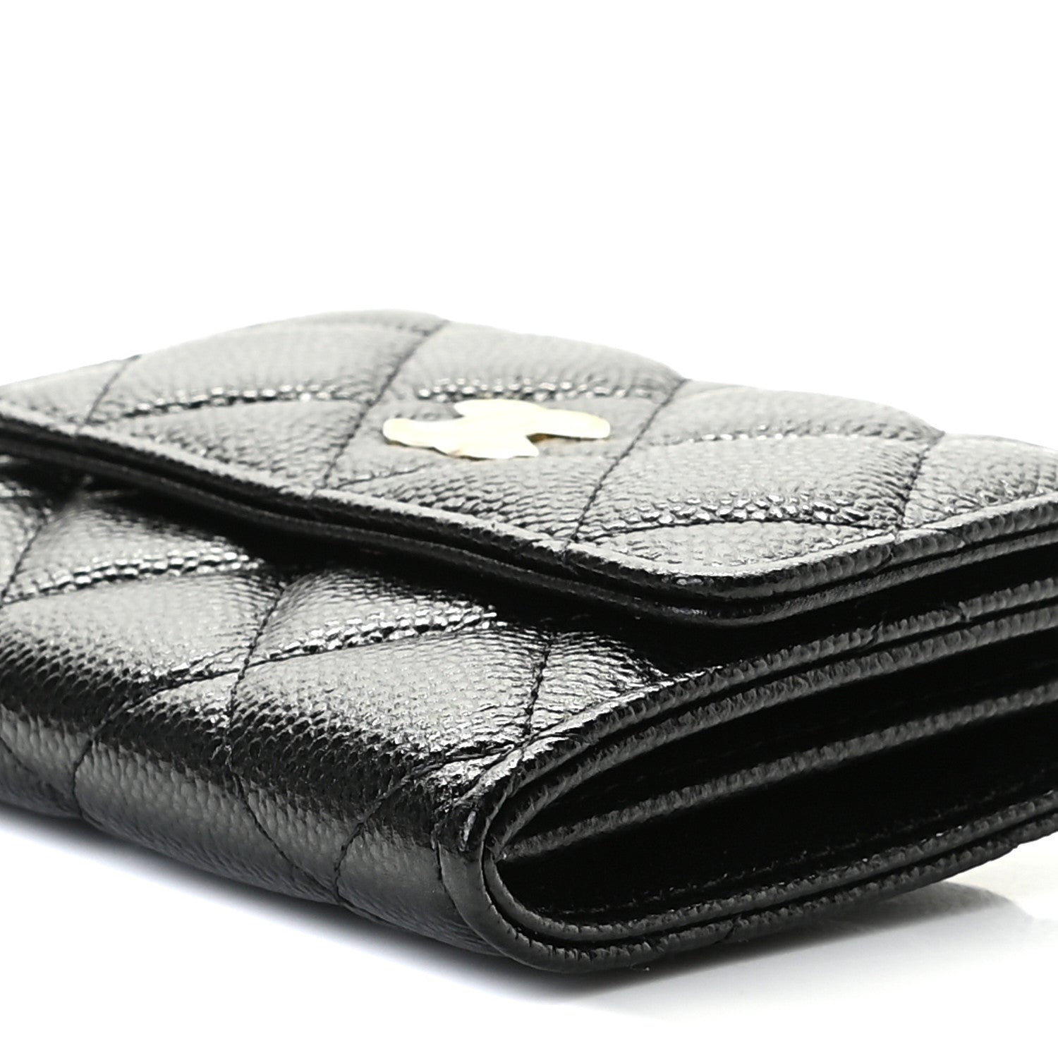 Chanel Caviar Quilted Miss Coco Clutch With Chain Black 5 of 9