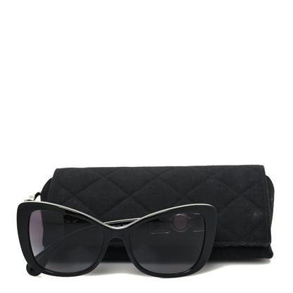 Chanel Acetate Pearl Butterfly Sunglasses 5445-H Black 6 of 6