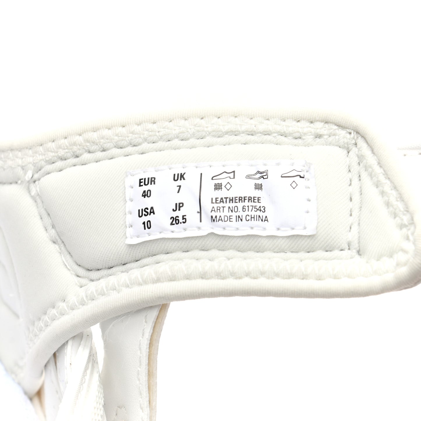 Neoprene Rubber Womens Track Sandals 40 White