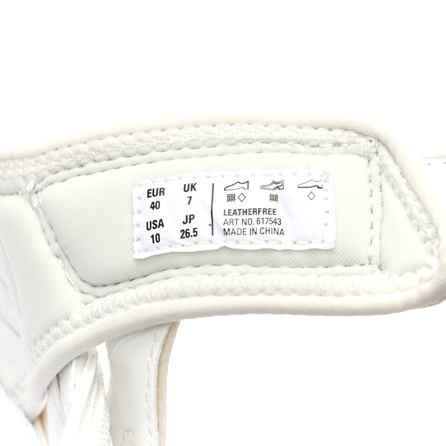 Balenciaga Neoprene Rubber Womens Track Sandals 40 White 8 of 8