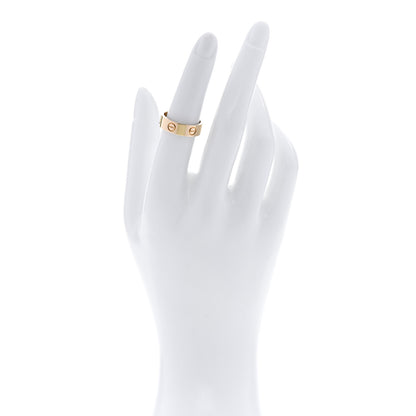 Cartier 18K Yellow Gold 5.5mm LOVE Ring 53 6.25 2 of 4