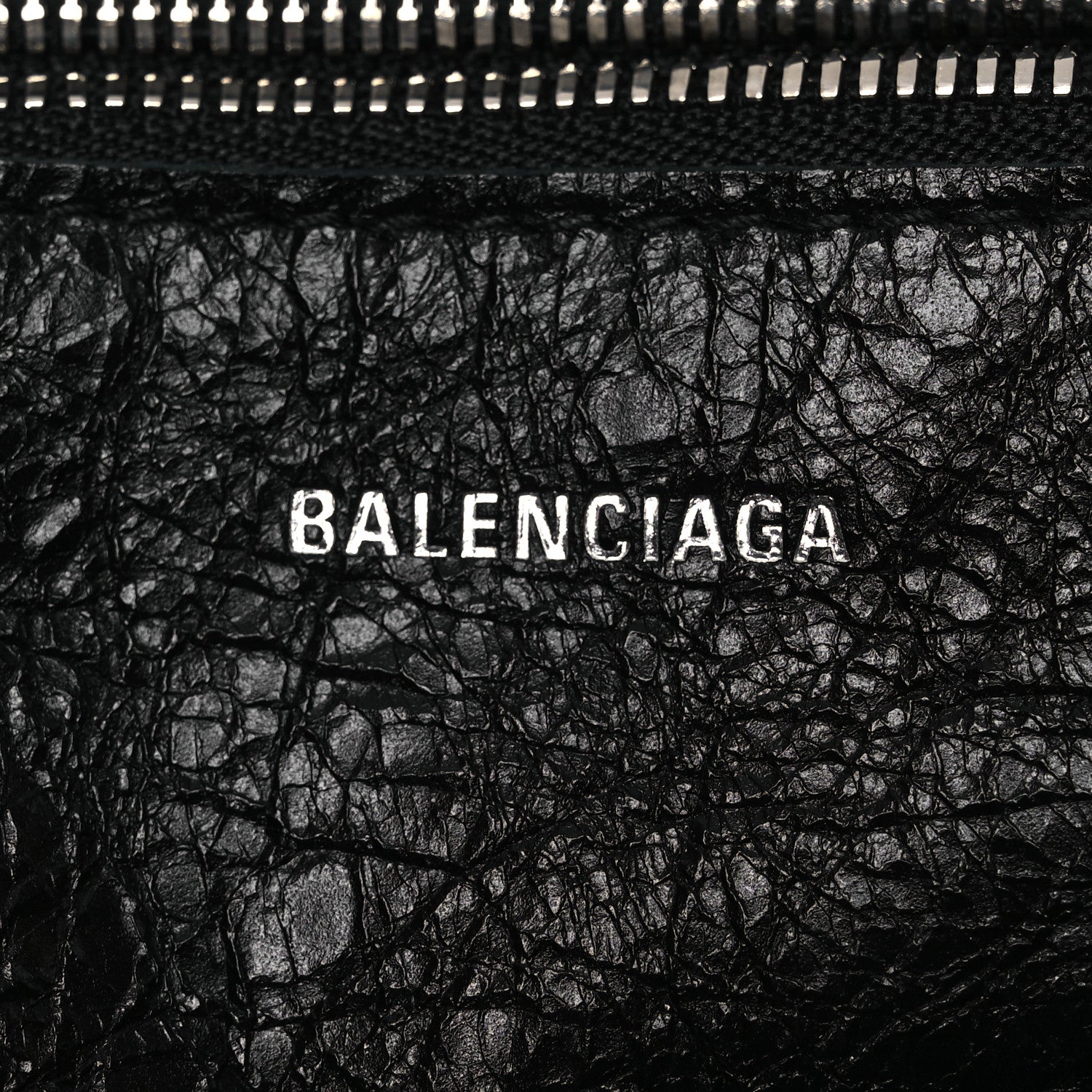 Balenciaga Agneau Arena Le Cagole Tote Black 7 of 10