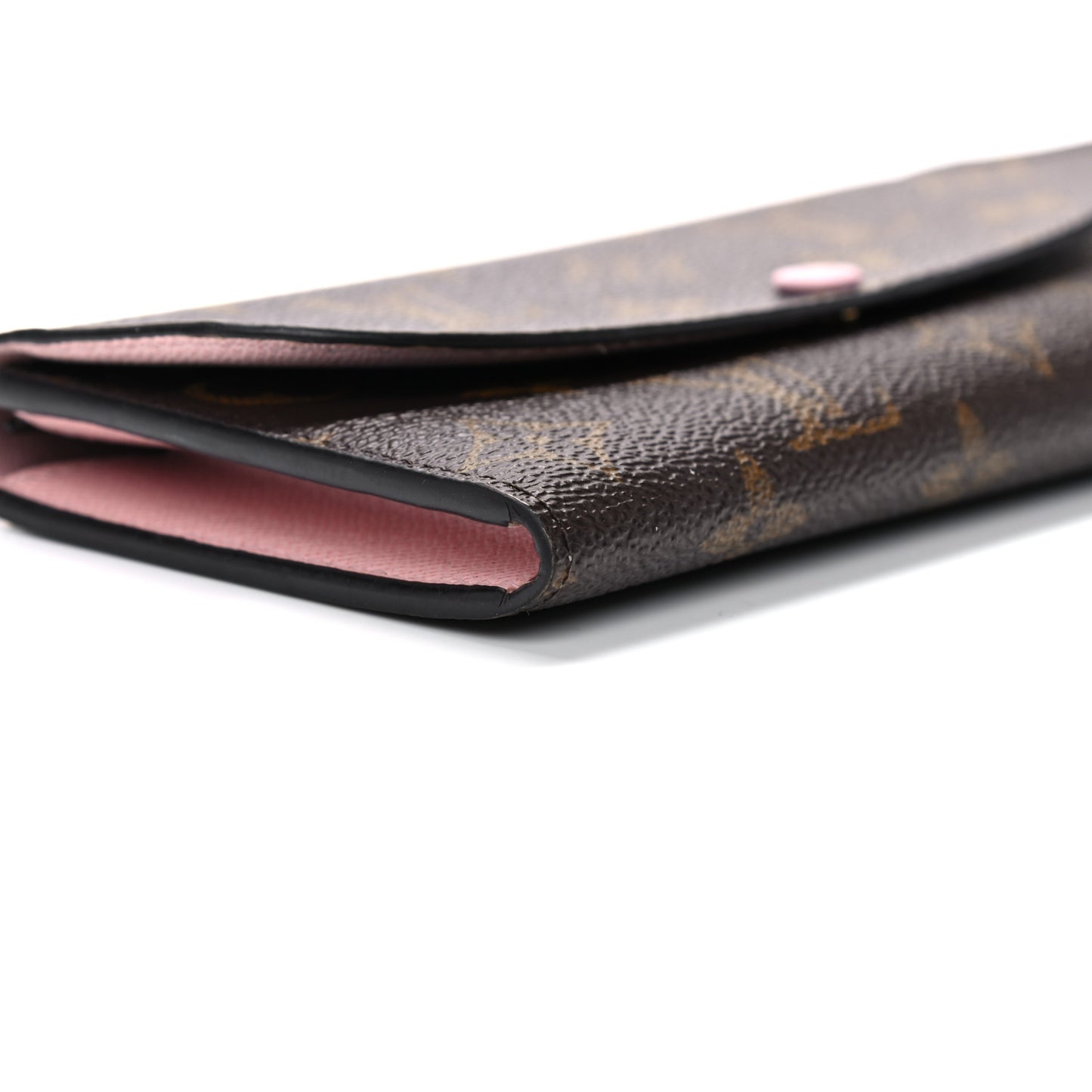 Monogram Emilie Wallet Rose Ballerine