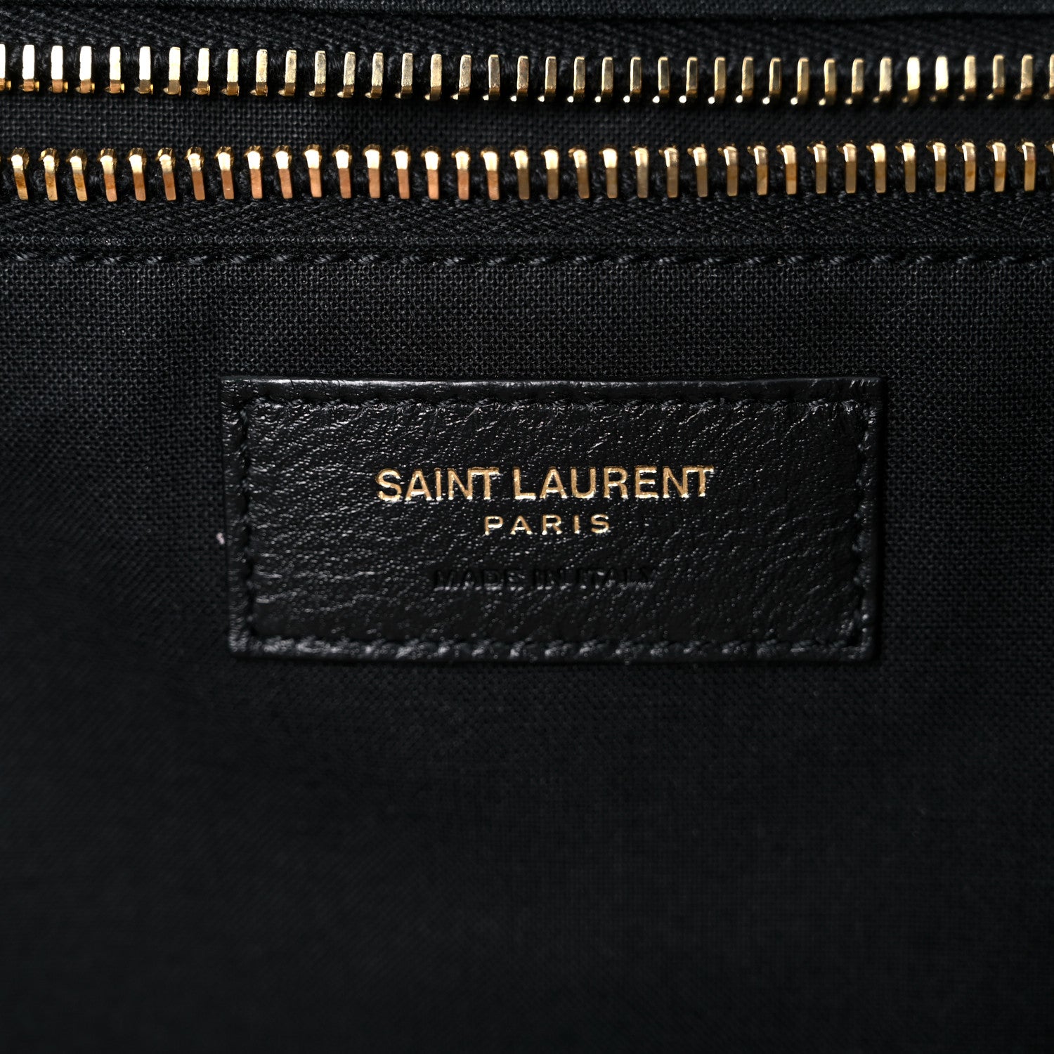 Saint Laurent Linen Calfskin Rive Gauche Tote Natural 6 of 20