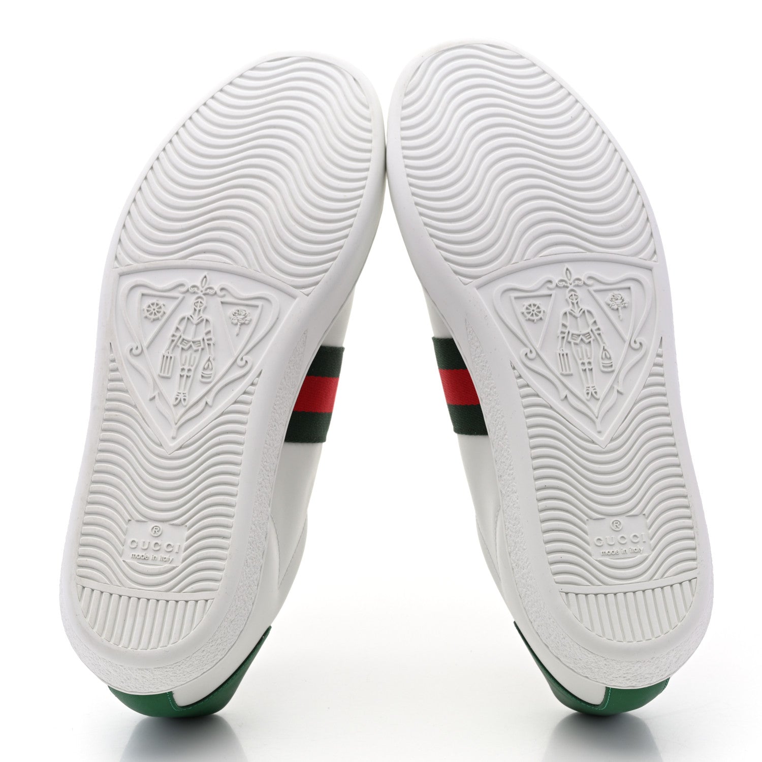 Gucci X DISNEY Calfskin Miro Soft Web Donald Duck Womens Ace Sneakers 41 White New Shamarock 5 of 9