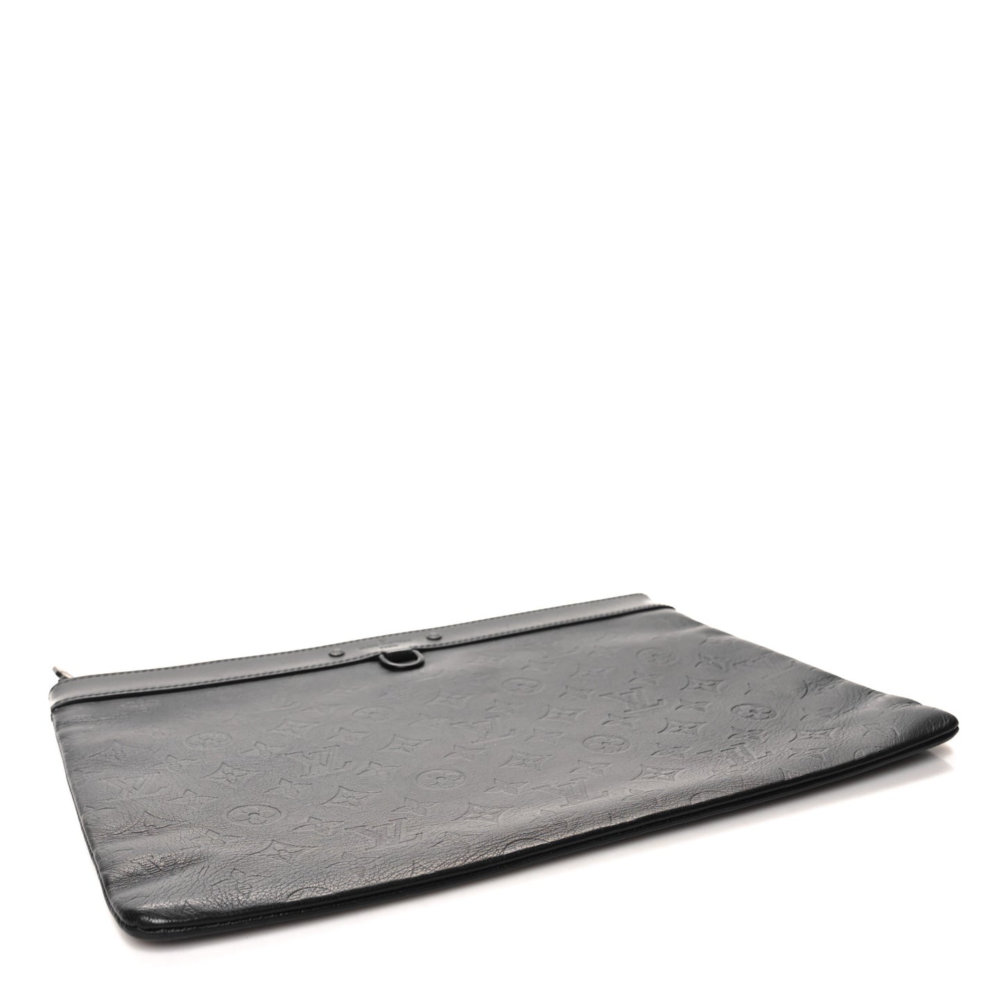 Calfskin Monogram Shadow Discovery Pochette Black
