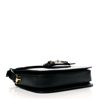 Gucci Azalea Calfskin Horsebit 1955 Shoulder Bag Black 4 of 11