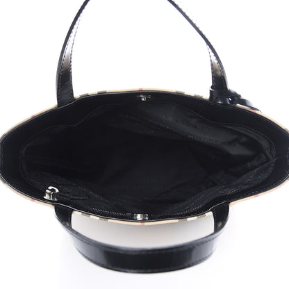 Burberry House Check Medium Tote Black 5 of 12