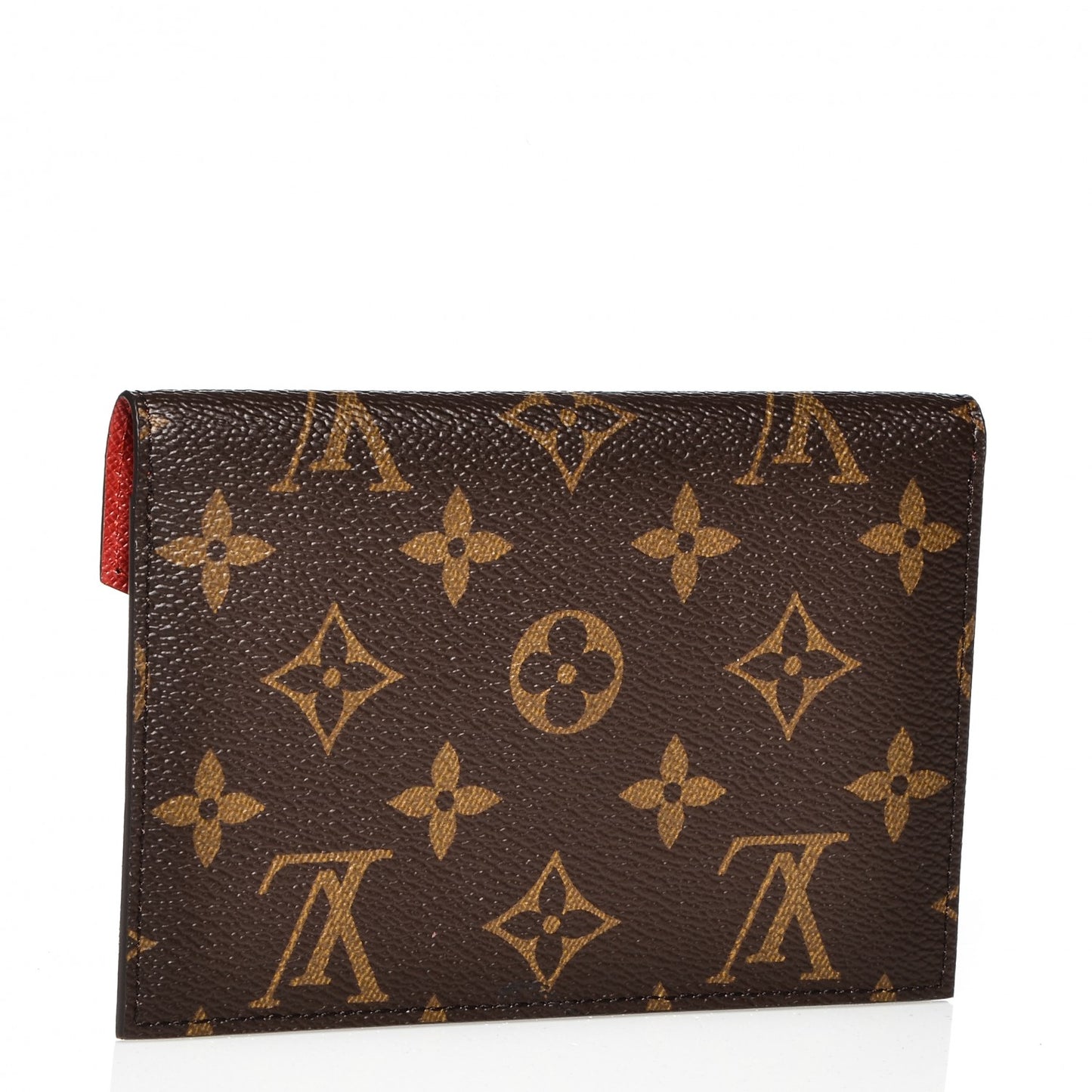 Monogram Daily Organizer Envelope Insert Red