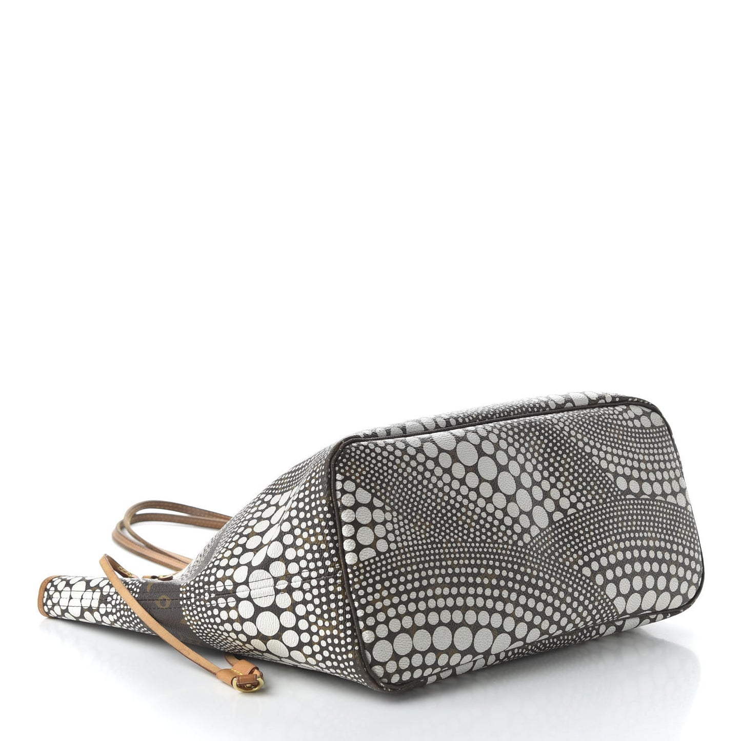 Monogram Kusama Waves Neverfull MM White