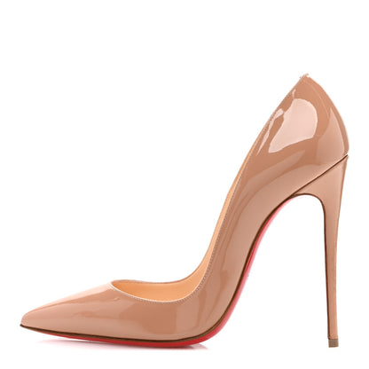 Christian Louboutin Patent So Kate 120 Pumps 36 Nude 1 of 10