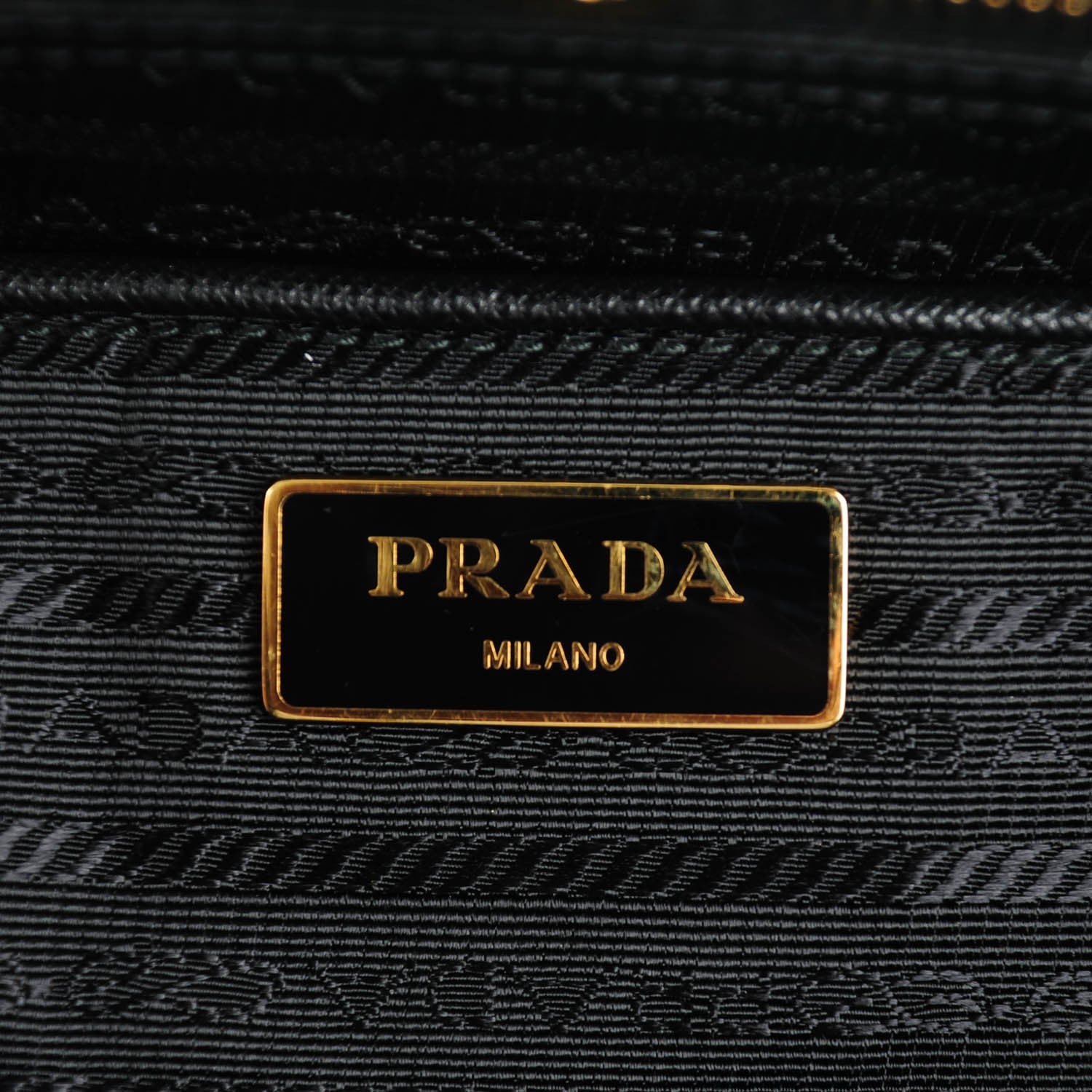 Prada Saffiano Lux Large Tote Nero Black 6 of 9