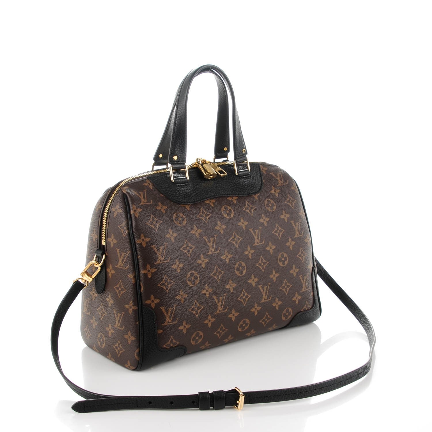 Louis Vuitton Monogram Retiro NM Black 3 of 8