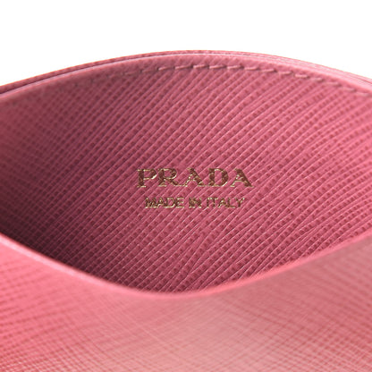 Prada Saffiano Metal Card Case Bruyere 6 of 8