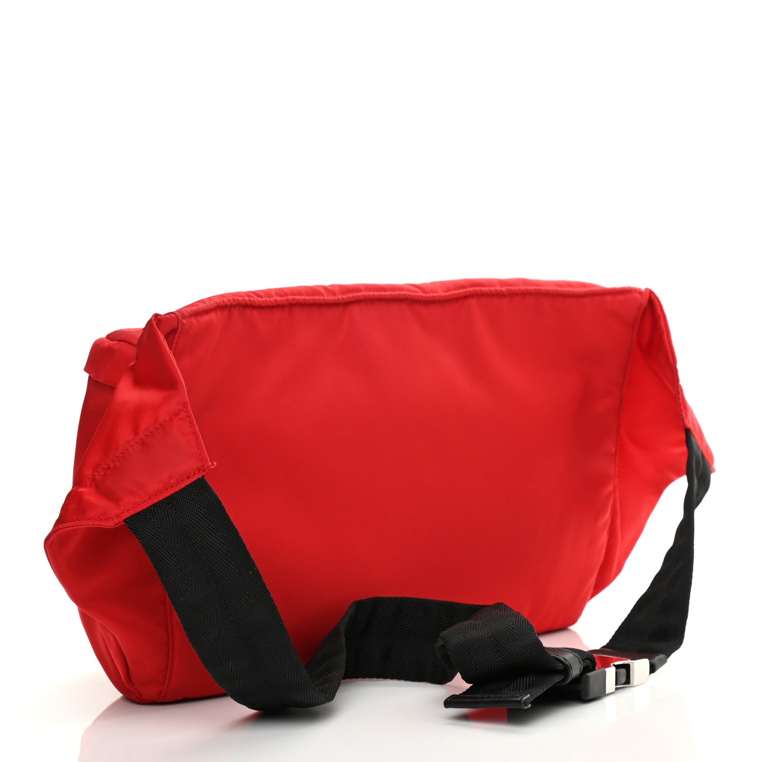 Prada Tessuto Nylon Belt Bag Red 3 of 14
