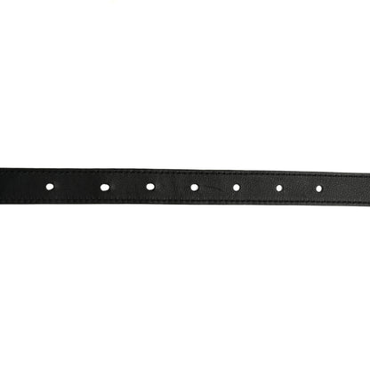 Gucci Calfskin Double G 20mm Belt 80 32 Black 4 of 5