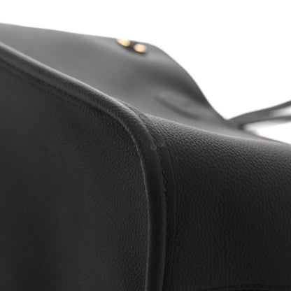 Louis Vuitton Monogram Calfskin Neo Neverfull Inside Out MM Black 11 of 12