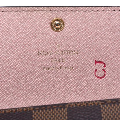 Louis Vuitton Damier Ebene Multicles 6 Key Holder Rose Ballerine 6 of 10