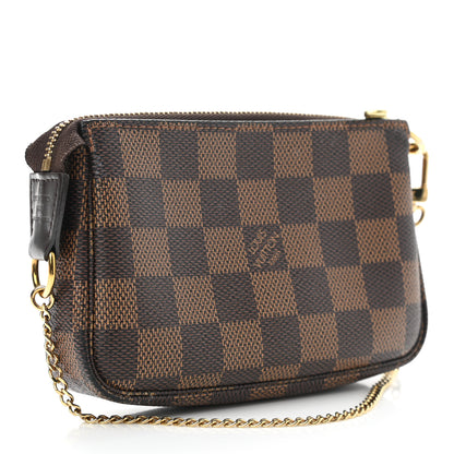 Louis Vuitton Damier Ebene Mini Pochette Accessories 3 of 8