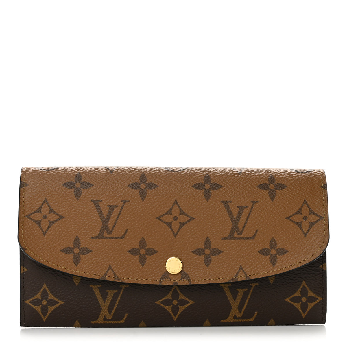 Reverse Monogram Emilie Wallet