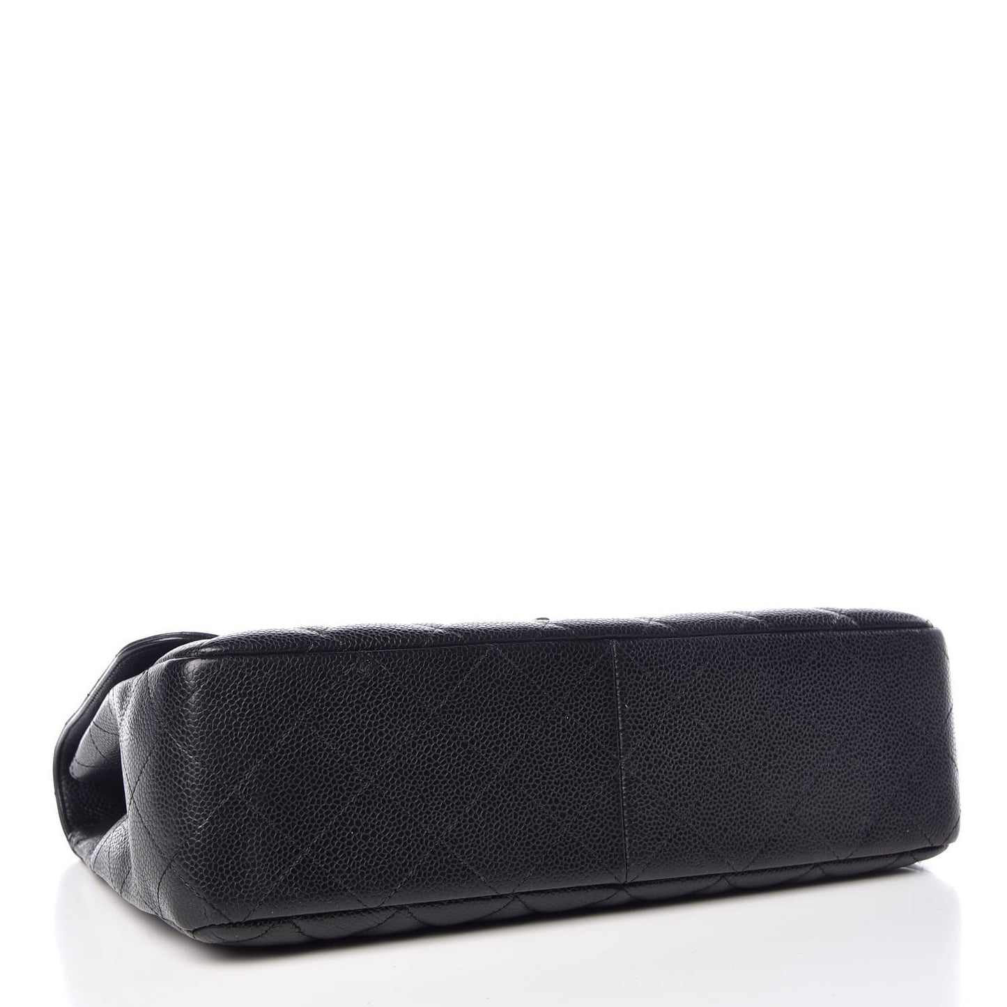 Caviar Quilted Jumbo Single Flap Black
