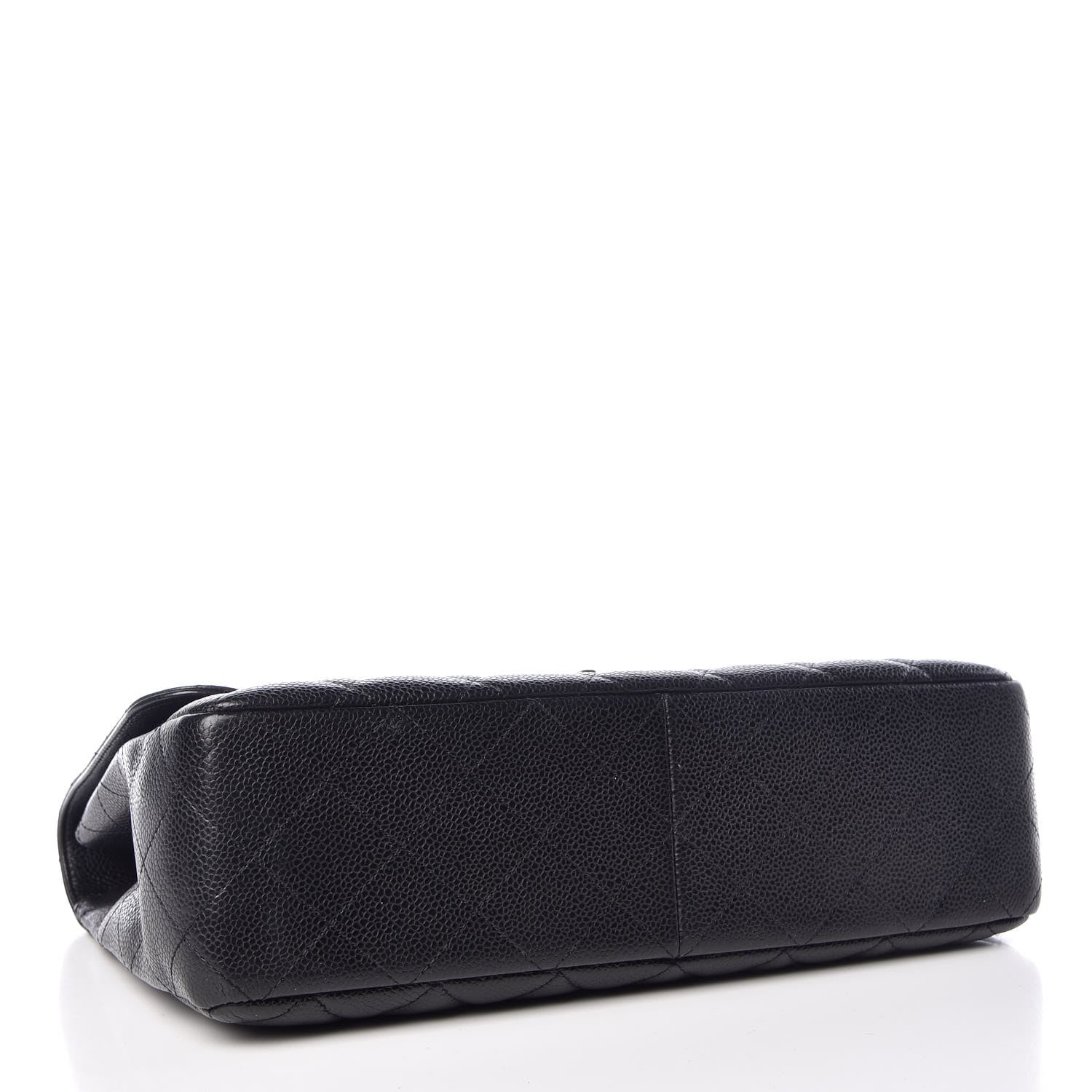 Chanel Caviar Quilted Jumbo Single Flap Black 4 of 9