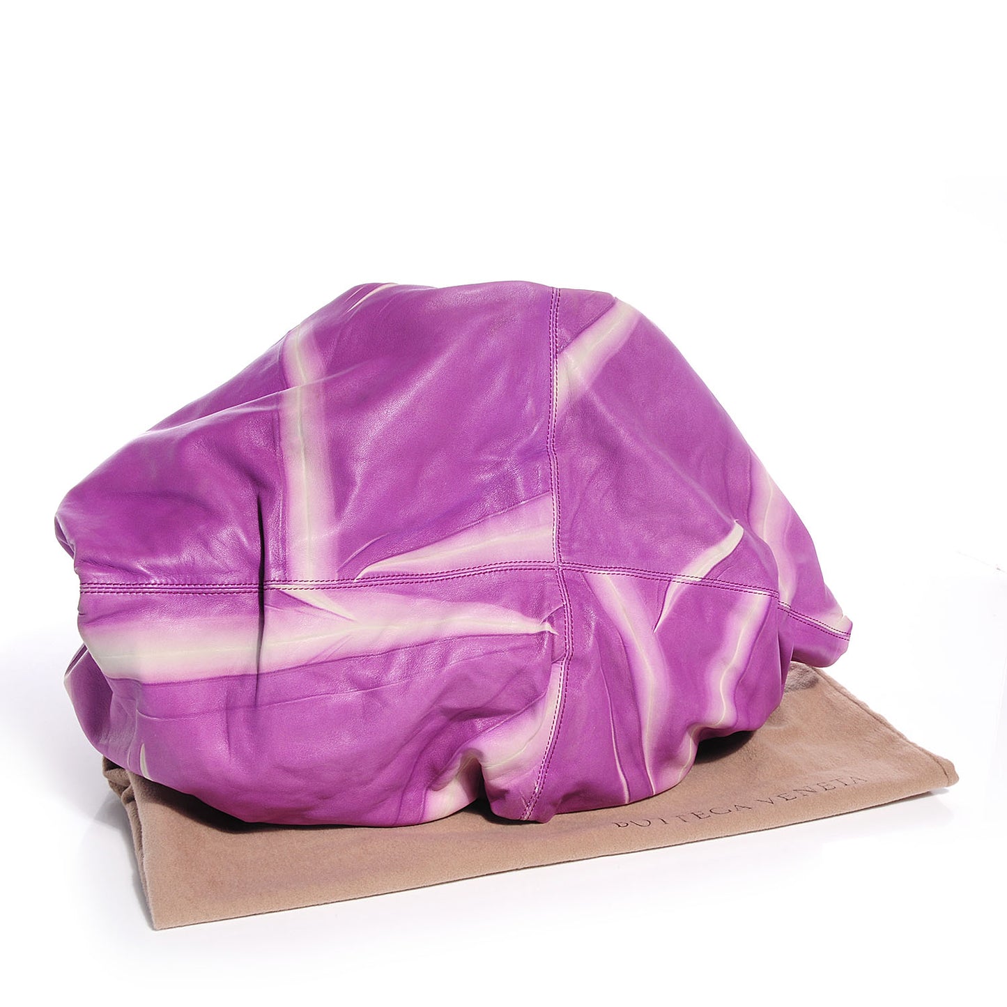 Intrecciato Nappa Aquilone Fortune Cookie Hobo Orchid
