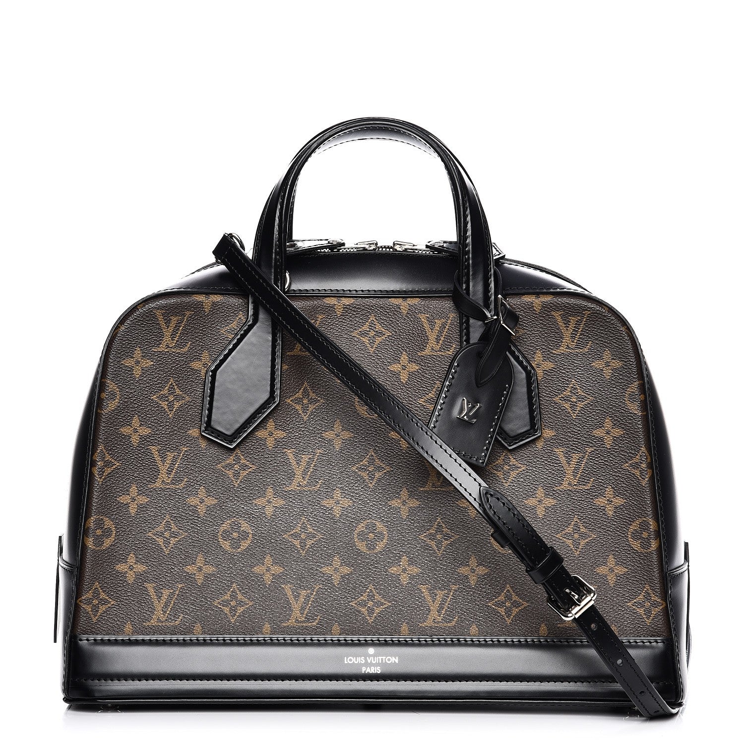 Louis Vuitton Monogram Dora MM Black 1 of 9