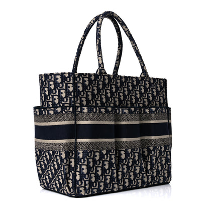 Christian Dior Oblique Catherine Tote Blue 2 of 16
