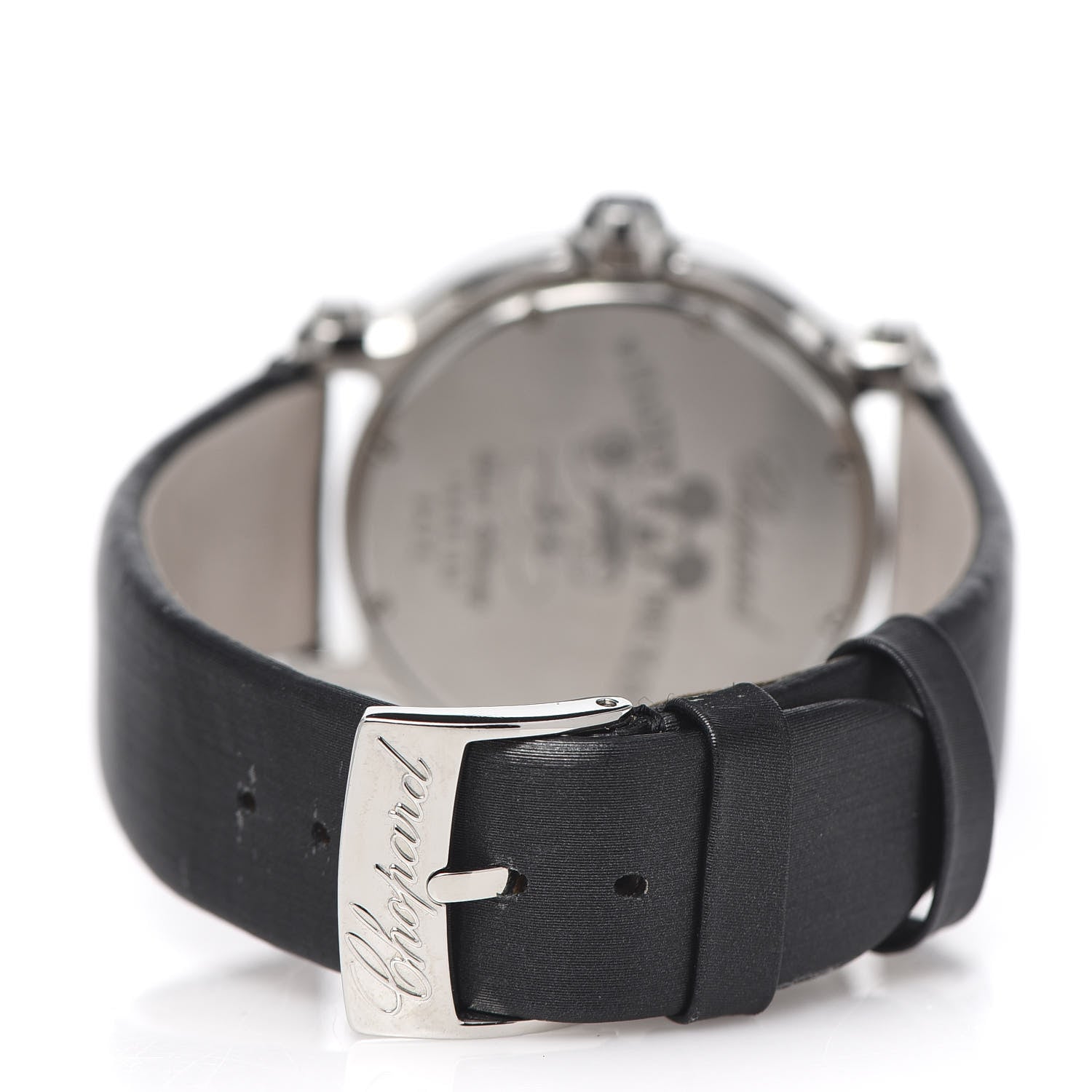 Chopard Stainless Steel Satin Diamond Bezel Mother of Pearl 36mm Happy Sport Mickey Mouse Quartz Watch 3 of 4