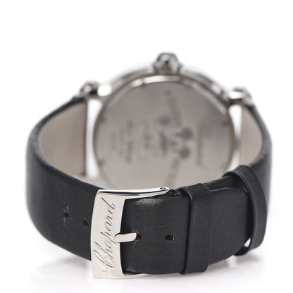 Chopard Stainless Steel Satin Diamond Bezel Mother of Pearl 36mm Happy Sport Mickey Mouse Quartz Watch 3 of 4