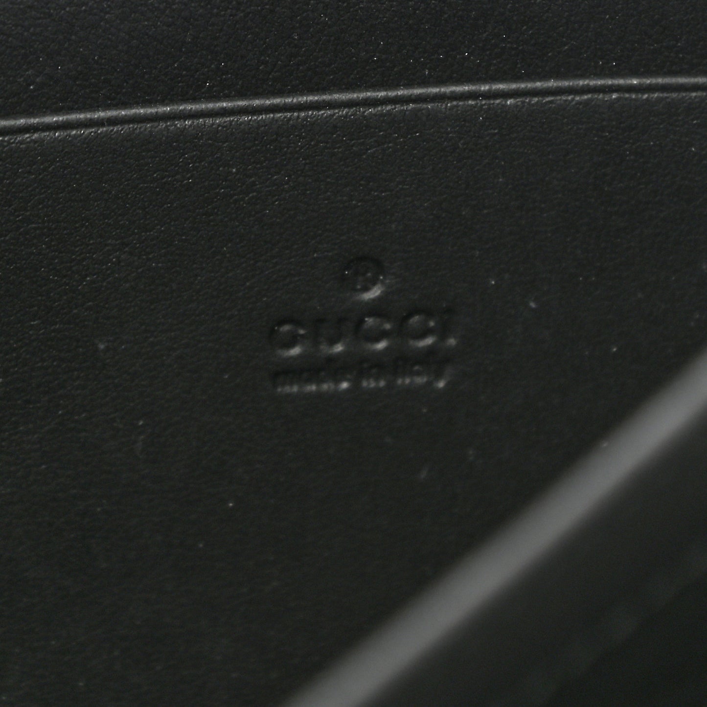 Suede Mini Dionysus Chain Wallet Black