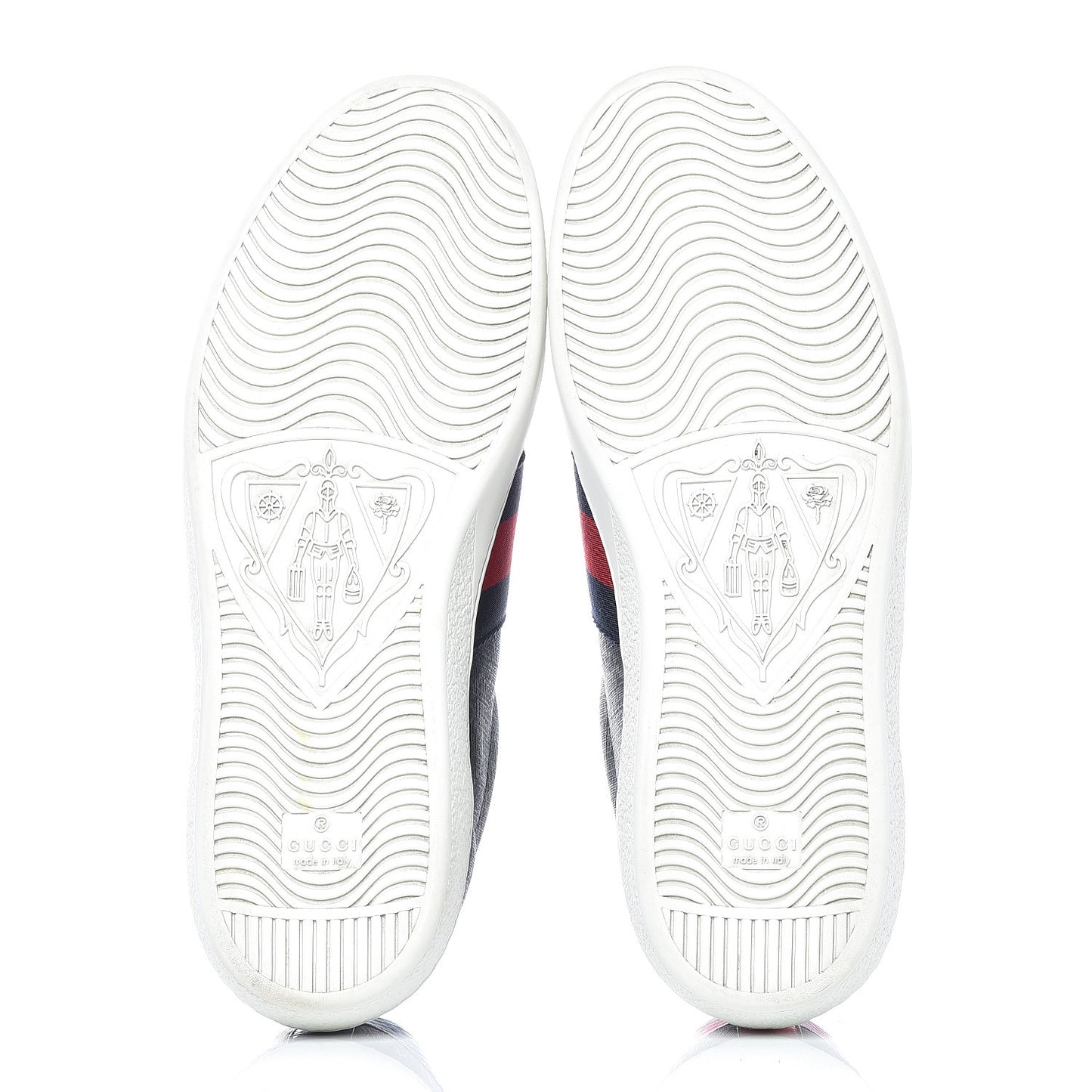 GG Supreme Monogram Ayers Web Mens New Ace Sneakers 9 Black