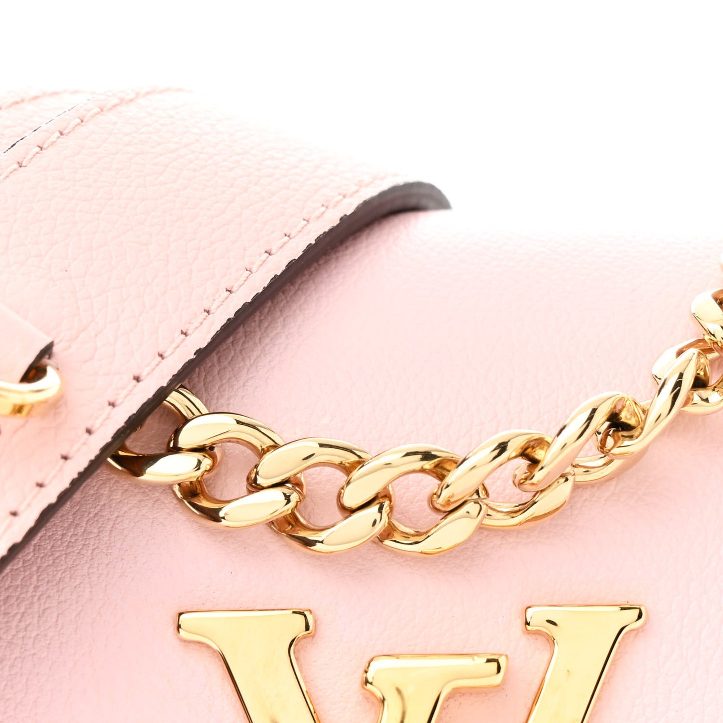 Grained Calfskin Lockme Tender Rose Water
