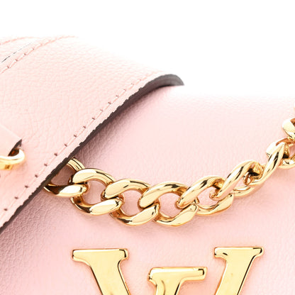 Louis Vuitton Grained Calfskin Lockme Tender Rose Water 7 of 11