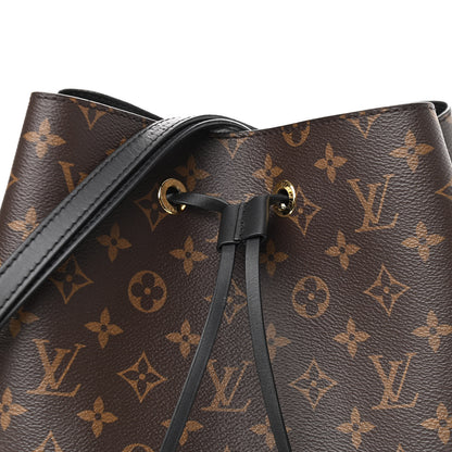 Louis Vuitton Monogram Neonoe MM Black 8 of 13