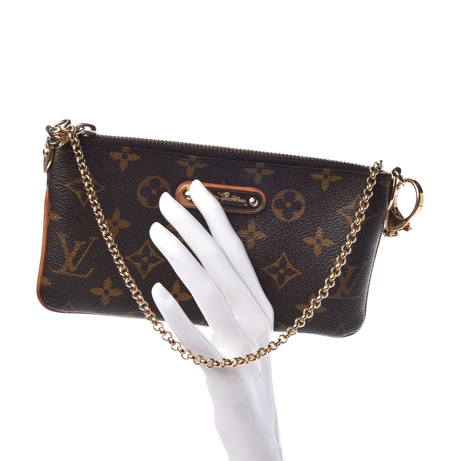 Louis Vuitton Monogram Pochette Milla MM 2 of 12