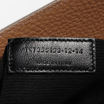 Saint Laurent Grained Calfskin Small Sac De Jour Dark Beige 7 of 8