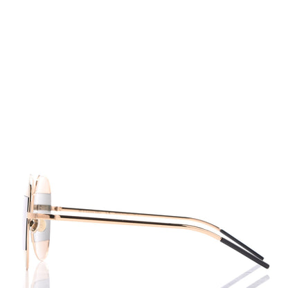 Christian Dior Split 1 Aviator Sunglasses Gold 3 of 8