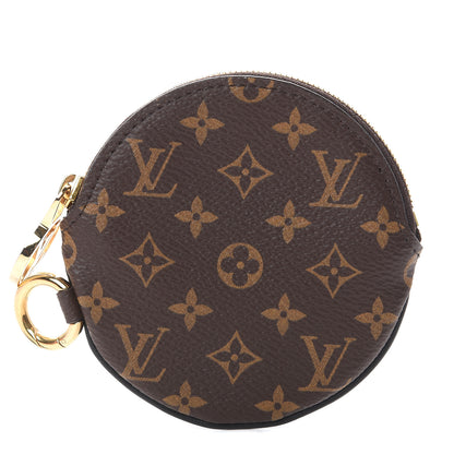 Louis Vuitton Mini Monogram Trio Pouch Round Coin Purse 1 of 6