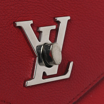 Louis Vuitton Soft Calfskin My Lockme Chain Bag BB Rubis 11 of 11