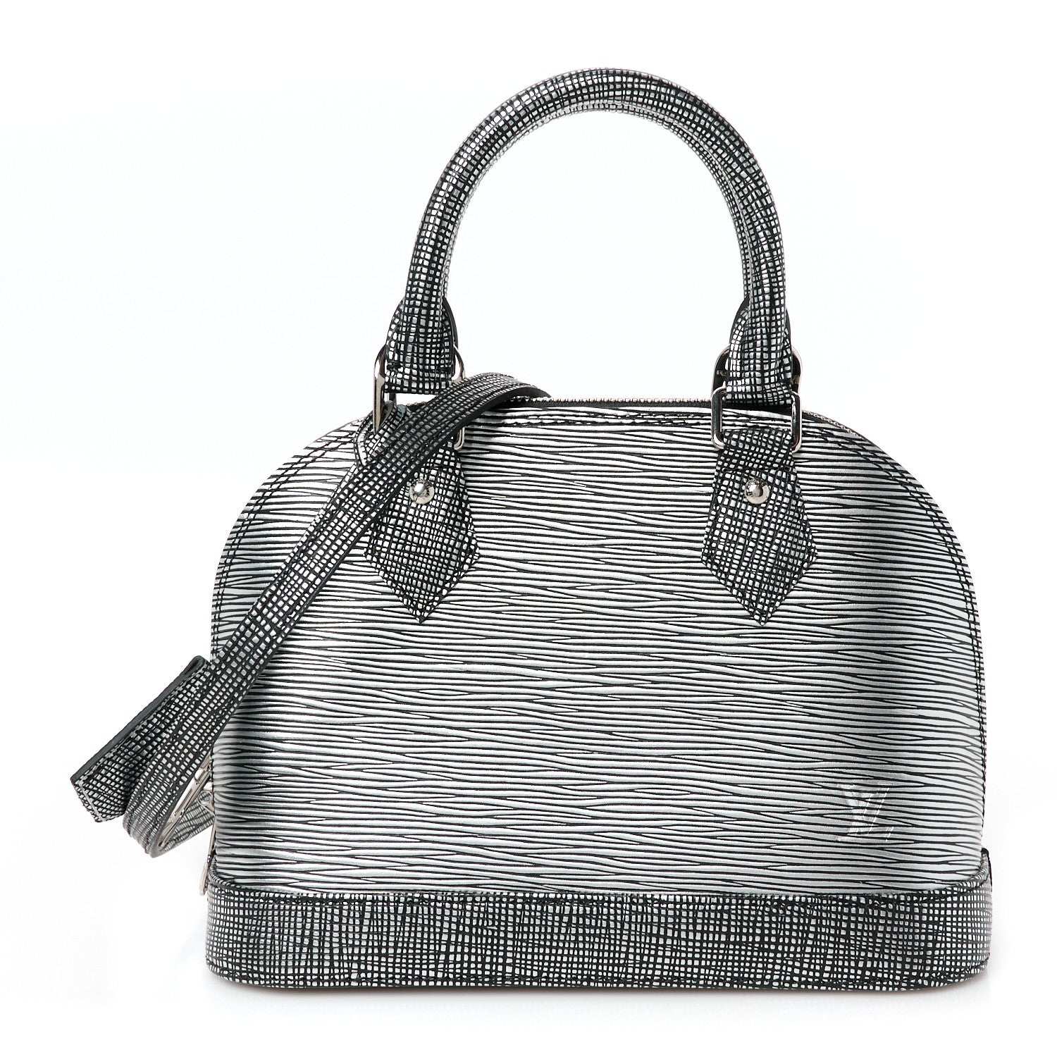 Louis Vuitton Epi Alma BB Platine 1 of 11