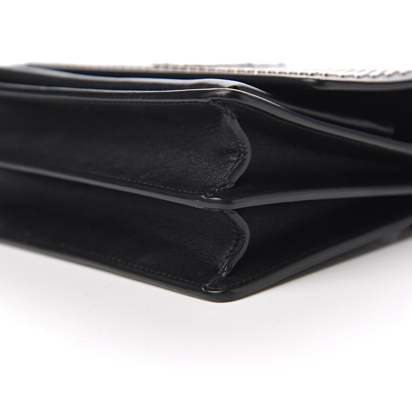 Calfskin Studded Small Monogram Sunset Black