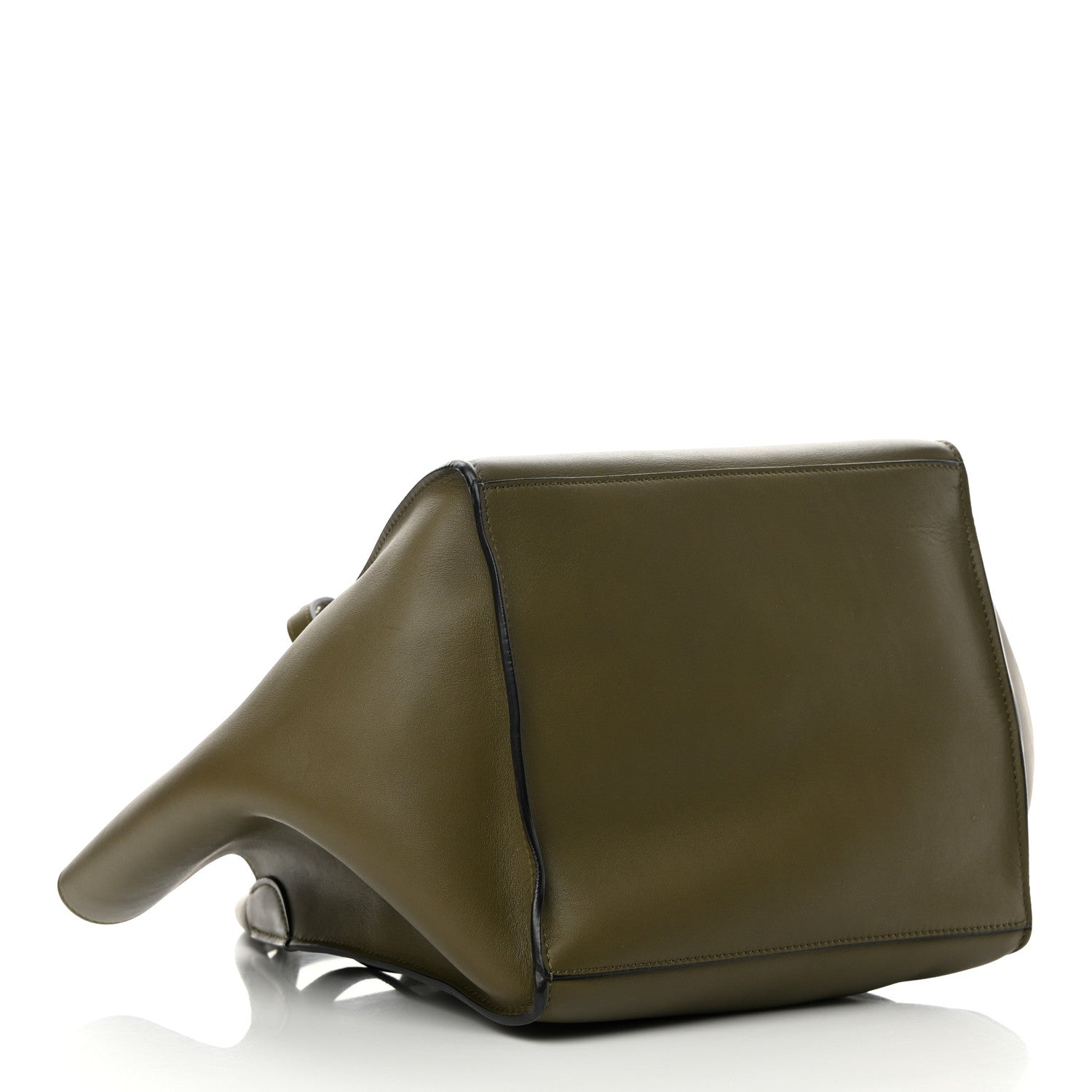 Celine Smooth Calfskin Small Big Bag Army Green 4 of 16