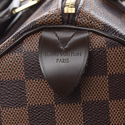 Louis Vuitton Damier Ebene Speedy 30 8 of 14