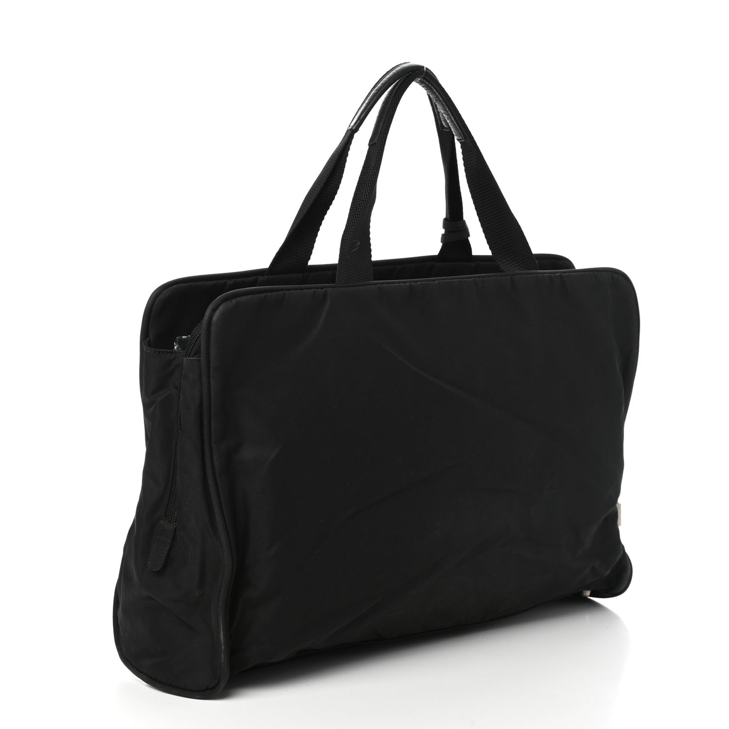 Tessuto Nylon Briefcase Black