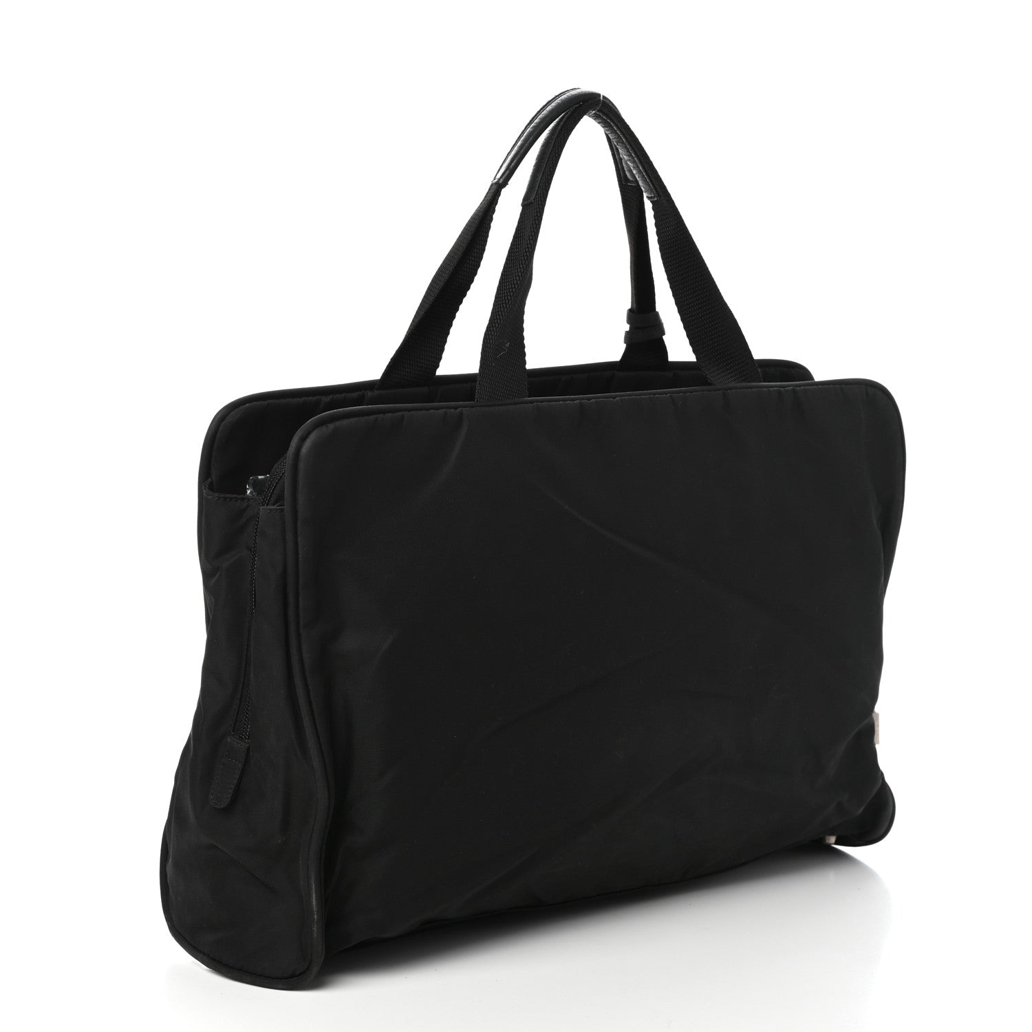 Prada Tessuto Nylon Briefcase Black 3 of 10