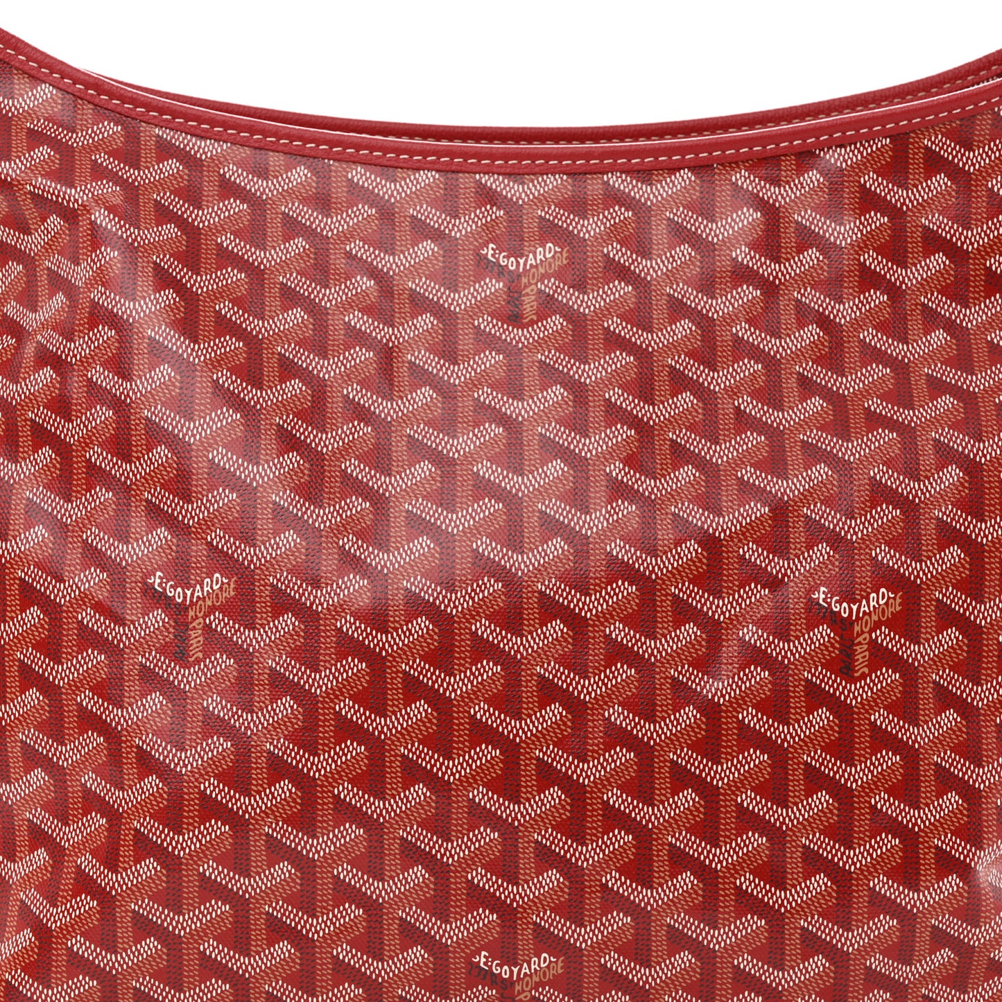 Goyardine Boheme Hobo Red