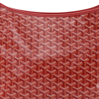 Goyard Goyardine Boheme Hobo Red 9 of 13