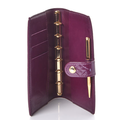 Louis Vuitton Vernis Small Ring Agenda Cover Violet 5 of 8